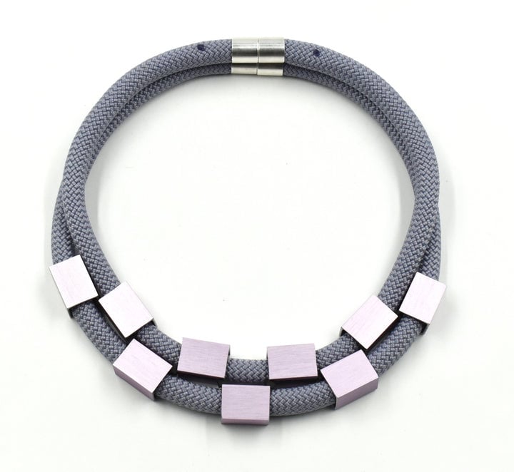 [Brampti] Collier Touw Grijs