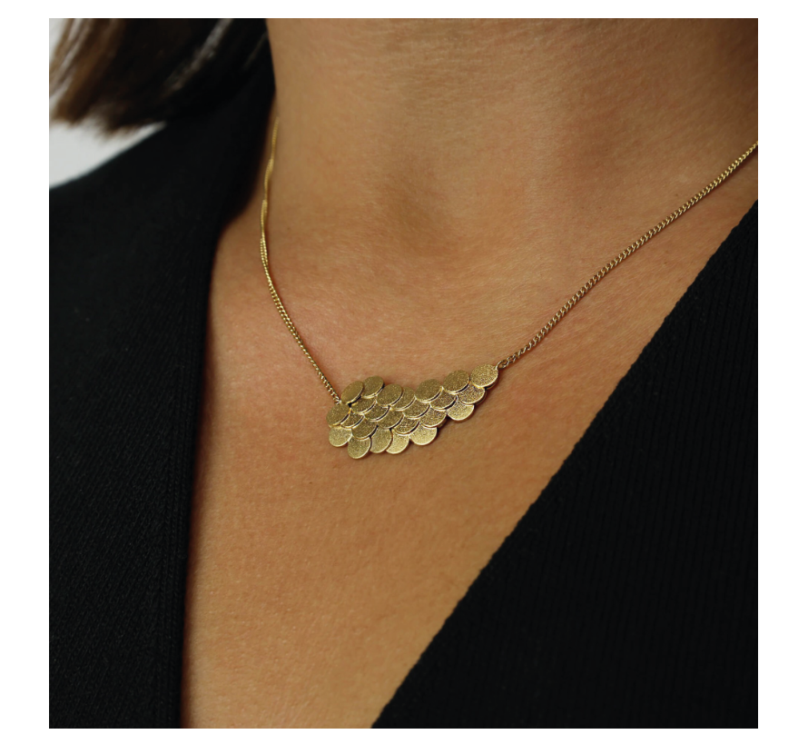 Halsketting Schubben