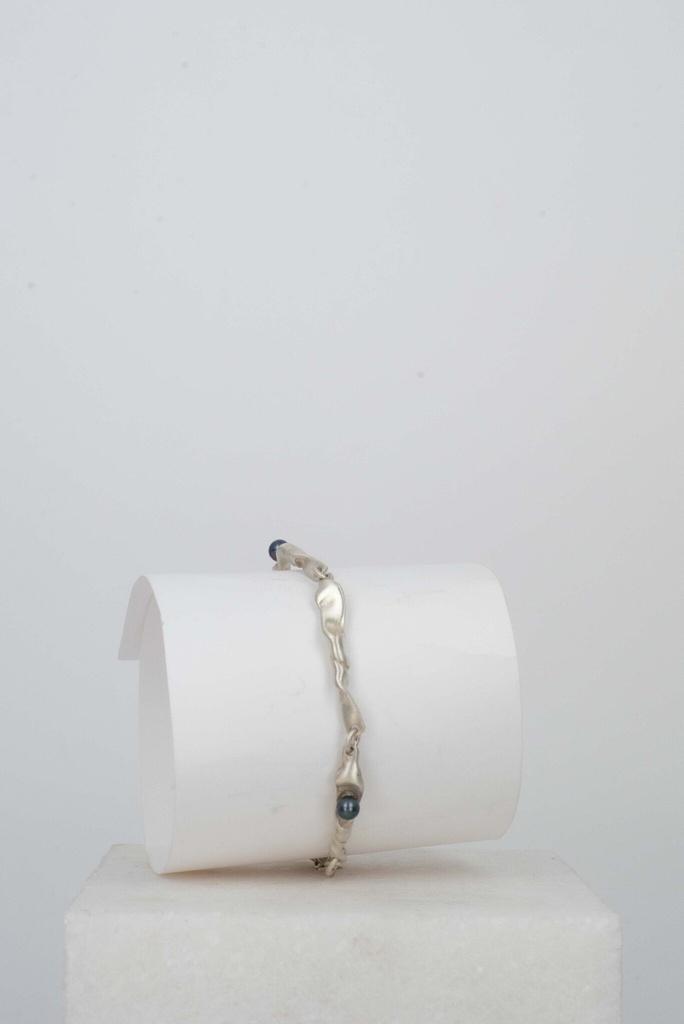 Armband Zwarte Parel