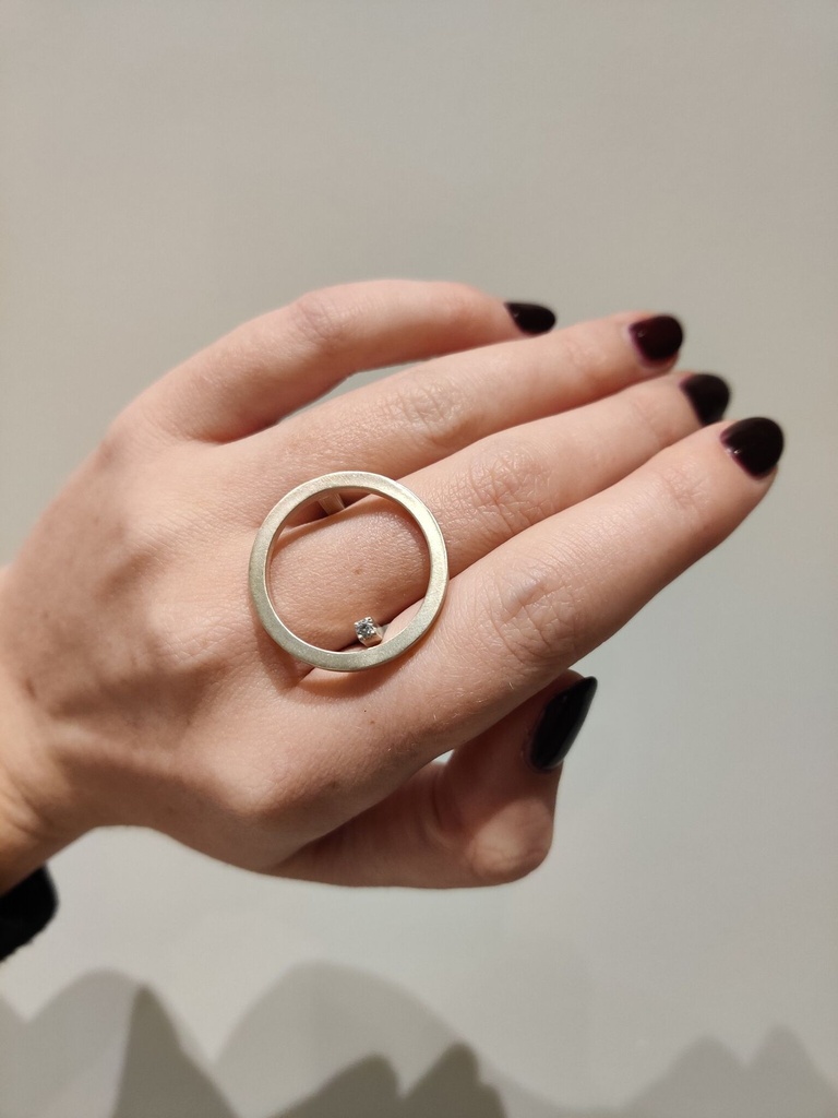 Cirkelring Zilver