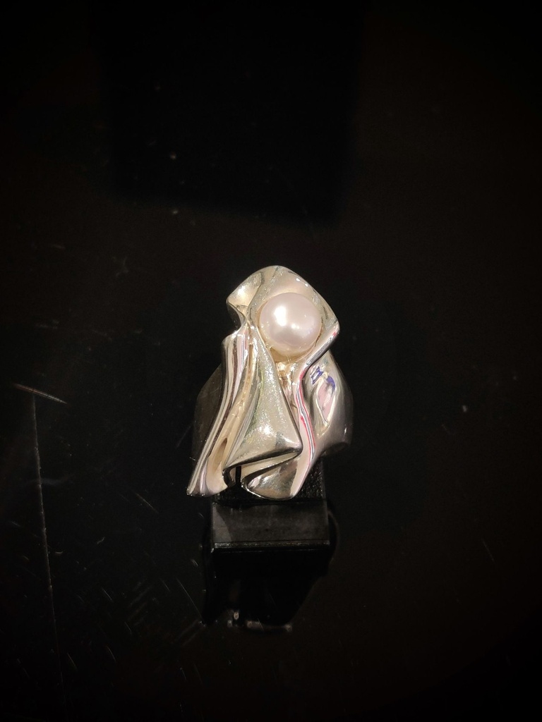Ring Zoetwaterparel Wrapped