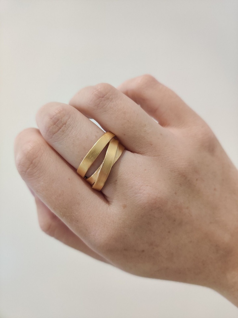 Wikkelring Verguld