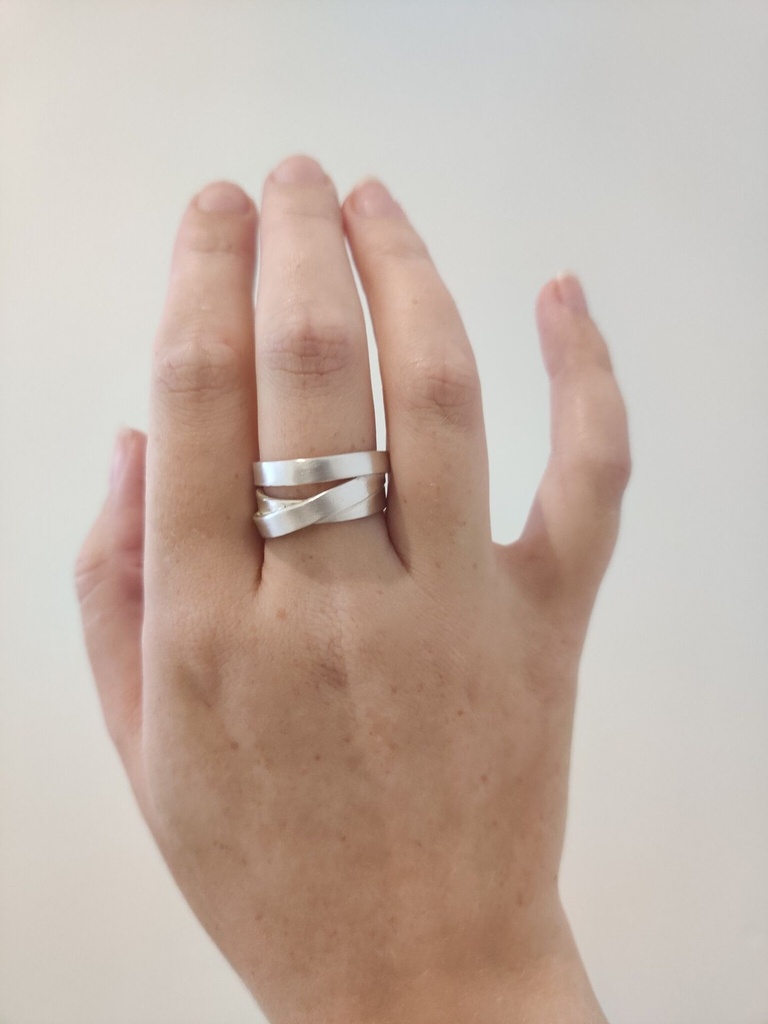 Wikkelring Zilver