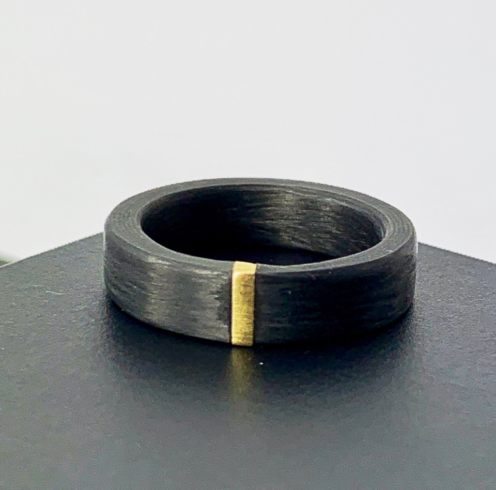 Ring Carbon/Goud
