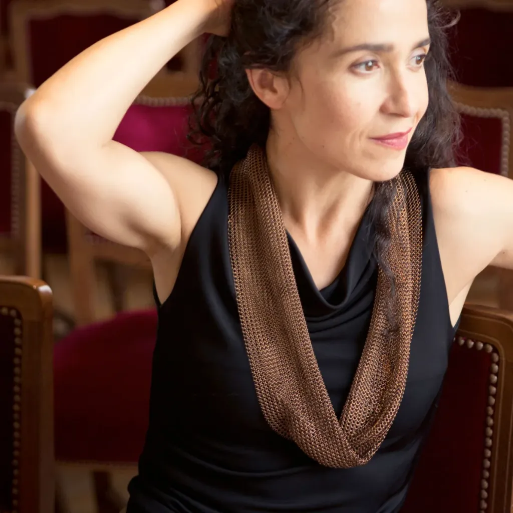 Collier Mesh (Koperkleurig)